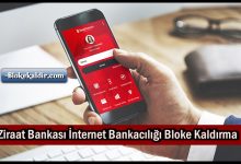 Ziraat Bankası İnternet Bankacılığı Bloke Kaldırma, Ziraat bankası bloke kaldırma