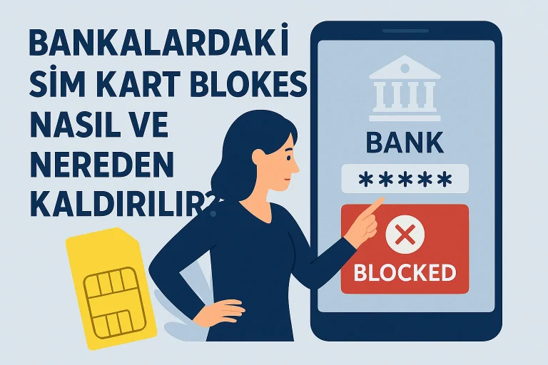 Bankalardaki SIM kart blokesi Nedir?Nasıl ve Nereden Kaldırılır?