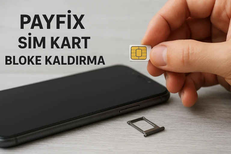 Payfix SIM Kart Bloke Kaldırma Pratik Çözüm