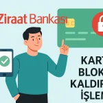 Ziraat Bankası Kart Bloke Kaldırma