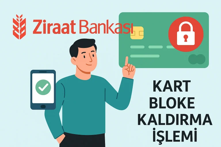 Ziraat Bankası Kart Bloke Kaldırma İşlemi Nasıl Yapılır? (2025 Güncel Rehber)