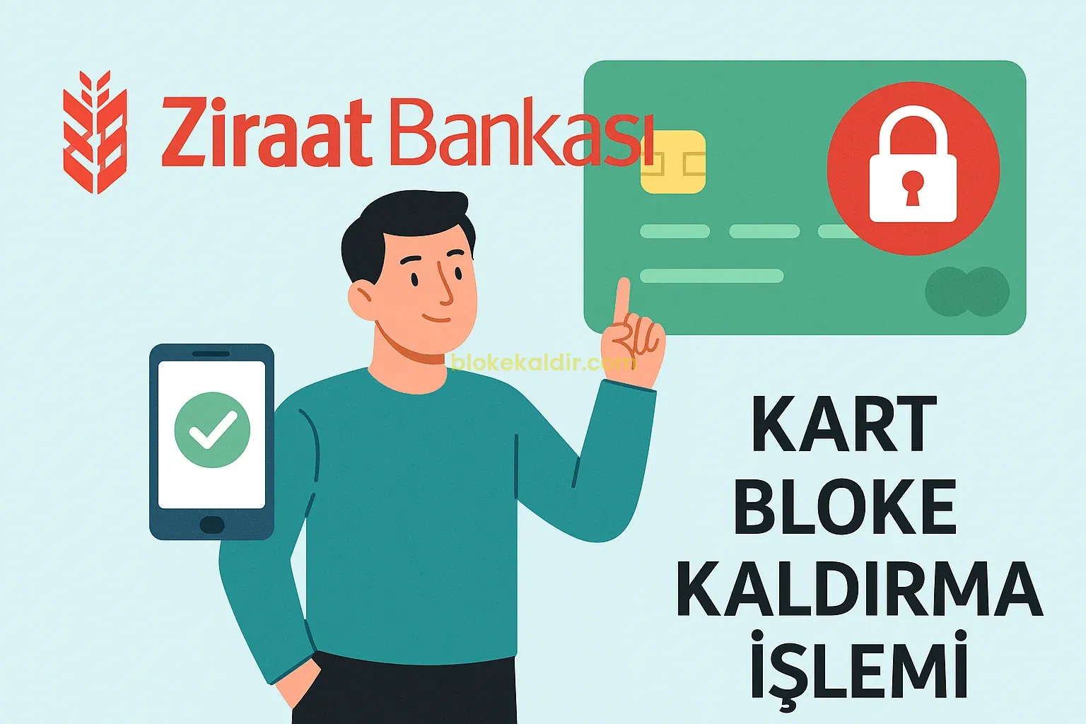 Ziraat Bankası Kart Bloke Kaldırma
