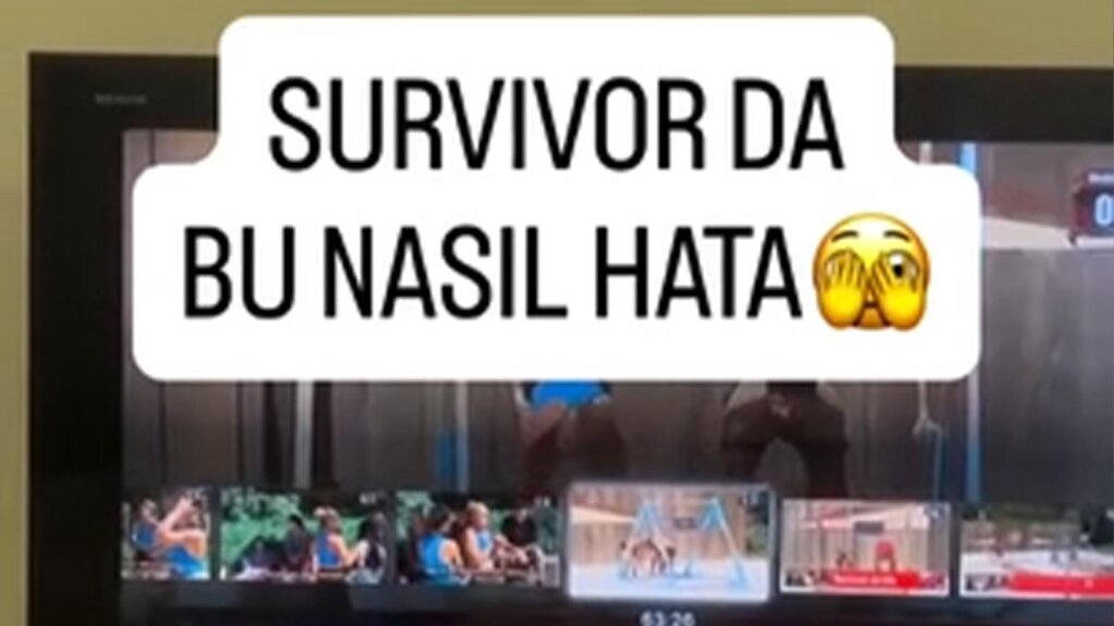 Survivor’da Kamera Hatası: İzleyicinin Gözünden Kaçmayan Detay!