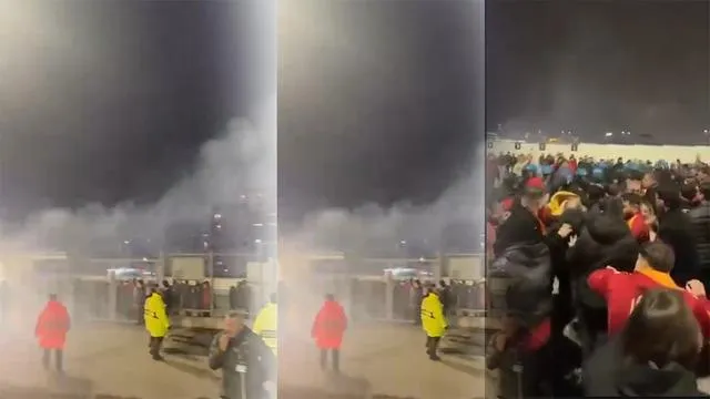 Juventus-Galatasaray Maçı Öncesi: İtalyan Polisi ve Taraftarlar Çatıştı!