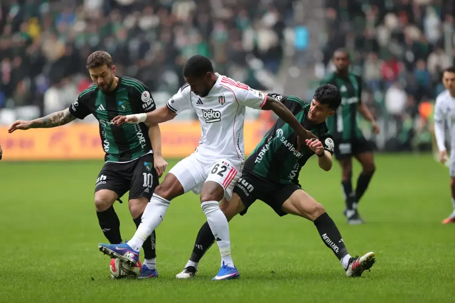 Beşiktaş, Kocaelispor’u Agbadou’nun Golüyle Geçti!