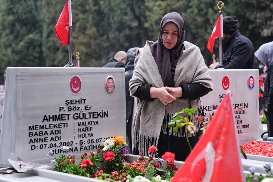 Edirnekapı Şehitliği'nde