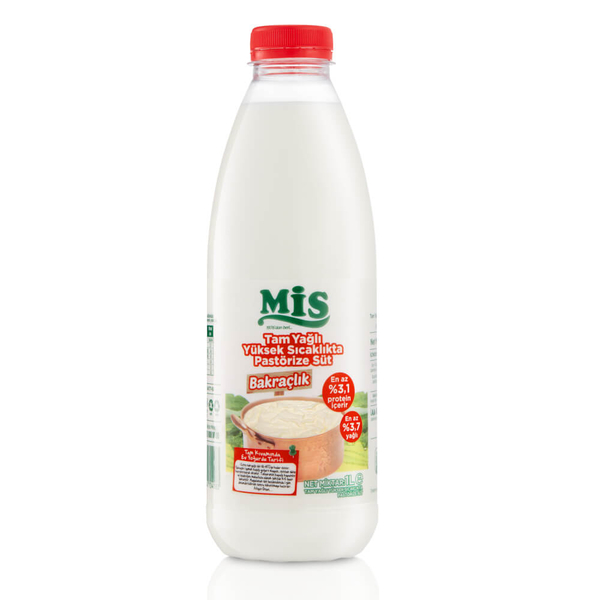 Mis Bakraçlık Süt Tam Yağlı 1 L