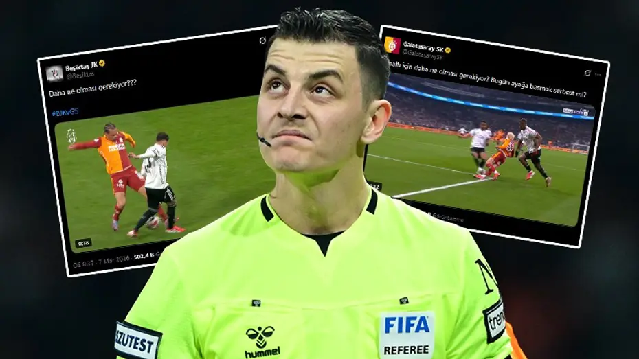 Derbi Ateşinde Beşiktaş ve Galatasaray Sosyal Medyada Kapıştı!