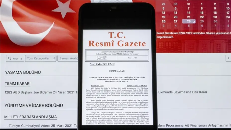Resmi Gazete'de